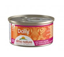 DAILY - GRAIN FREE MOUSSE THON ET SAUMON (x 24) Boîte 85 GR DAILY - GRAIN FREE MOUSSE THON ET SAUMON (x 24) Boîte 85 GR