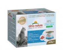 HFC CHAT - LIGHT MEAL THON DE L'ATLANTIQUE (x 12) Pack 4 X 50 GR HFC CHAT - LIGHT MEAL THON DE L'ATLANTIQUE (x 12) Pack 4 X 50 GR